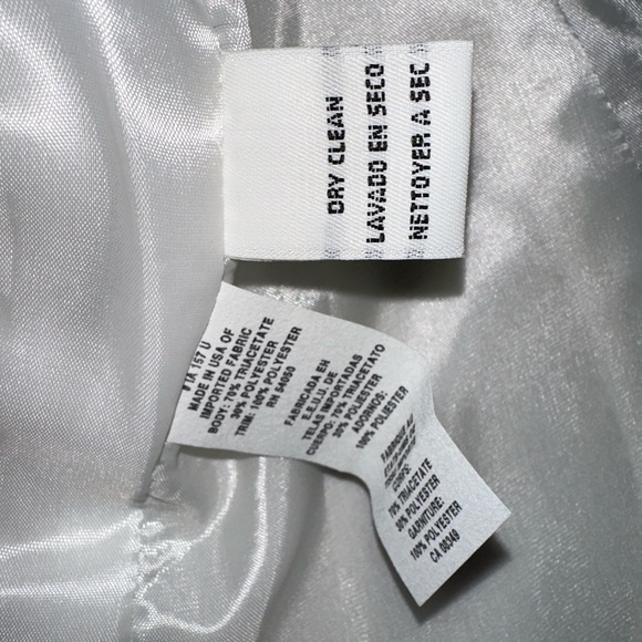 Vintage Dior Women’s Double-Breasted Ivory/White Blazer - Picture 7 of 9